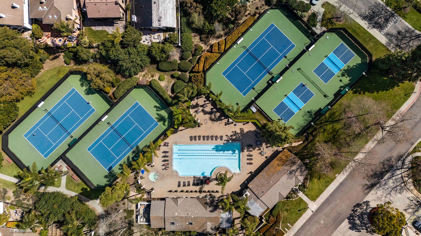 Drone-Tennis-pickleball-and-swimming-pool